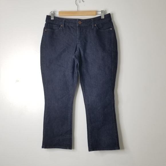 LOFT Denim - Loft Ann Taylor Curvy Kick Crop Jeans